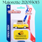 Majorette 212055013 VW T1 Fromagerie French Touch Deluxe 1/64 Scale