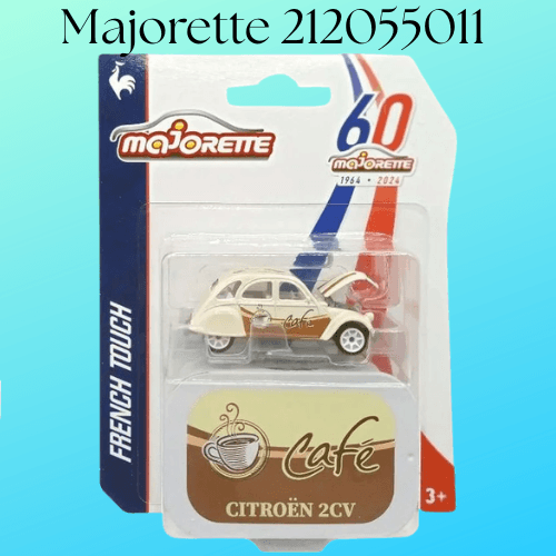 Majorette 212055011 Citroën 2CV French Touch Premium Notre-Dame de Paris 1/59 Scale