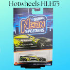 Hotwheels HLH75 Neon Speeders 2017 Nissan GT-R R35 1/64 Scale
