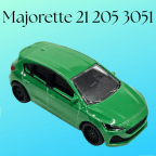 Majorette 21 205 3051 Majorette Ford Focus ST Green 1/64 Scale