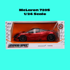 Jada Toys 1/24 Hyper-Spec McLaren 720S Metallic Red