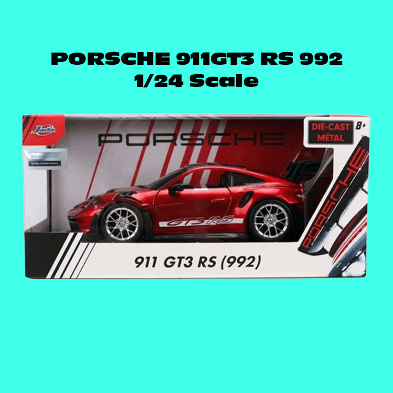 JADA 1/24 Porsche 911 GT3 RS 992 Candy Red