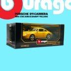 Burago 1/18 3060 Porsche 911 Carrera 1993 Yellow