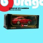 Burago 3050 Porsche 911 Carrera Red 1993 1/18 Scale