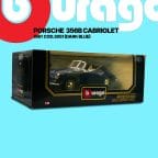 Burago 1/18 3051 Porsche 356B 1961 Coupe Cabroilet Blue