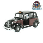 Classix EM76828 Austin FX3 London Taxi 8083 Black over Burgundy 1/76