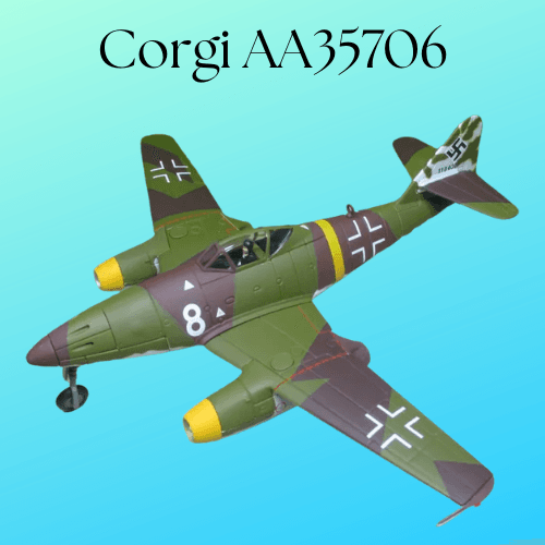 Corgi AA35706 Messerschmitt Me 262A-1a Luftwaffe White 8, Major Walter 'Nowi' Nowotny, Kommando Nowotny