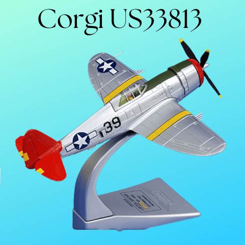 Corgi US33813 Aviation Archive Republic P-47D Thunderbolt USAAF 332nd Fighter Group 302nd Fighter Squadron Tuskegee Airmen Italy 1944 1/72 Scale