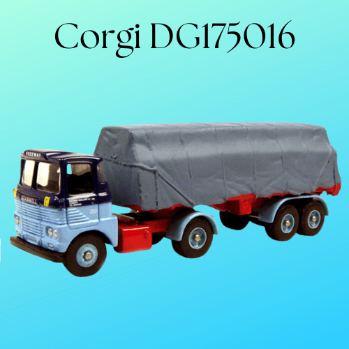 Corgi DG175016 Trackside Scammell Handyman Sheeted Trailer Freeway Haulage 1/76