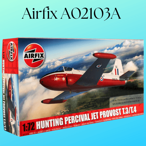 Airfix A02103A Hunting Percival Jet Provost T.3/T.4. 1/72 Scale