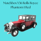 Matchbox Y36 Rolls Royce Phantom 1 Red