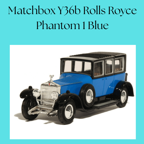 Matchbox Y36B Rolls Royce Phantom 1 Blue