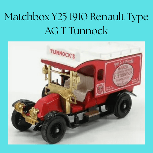 Matchbox Y25 1910 Renault Type AG T Tunnock