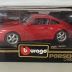 Bburago 1/18 3050 Porsche 911 Carrera 1993 Red