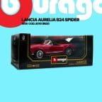 Burago 3010 Lancia Aurelia B24 Spider 1955 Red 1/18 Scale