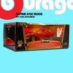 Burago 3012 Alpine A110 1600S 1971 Red 1/18 Scale