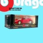 Burago 3055 Bugatti EB 110 1991 Red 1/18 Scale
