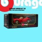 Burago 3065 Dodge Viper RT/10 1992 Red 1/18 Scale