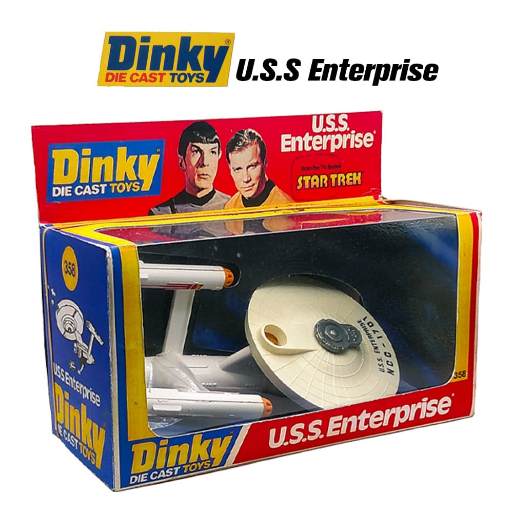 DINKY 358 USS Enterprise Original Paint