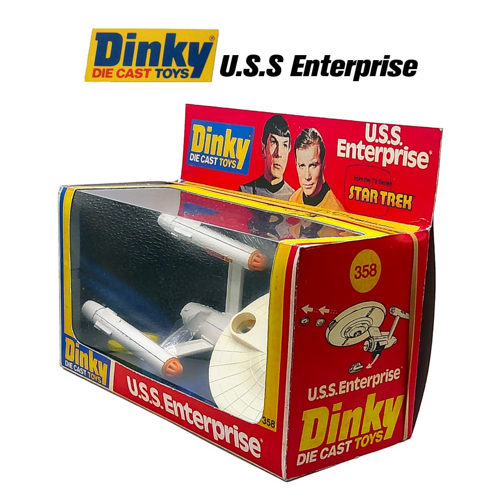 DINKY 358 USS Enterprise Original Paint - Image 4