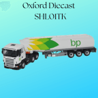 Oxford Diecast SHL01TK BP Tanker Scania 1/76 Scale