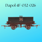 Dapol 4F-032-026 Rectangular Tank Castrol Oil Weathered 1/76 Scale