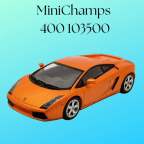 MiniChamps 400 103500 2004 Lamborghini Gallardo - Metallic Orange 1/43 Scale