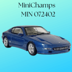 MiniChamps MIN 072402 Ferrari 456 GT in Blue 1/43 Scale