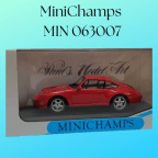 MiniChamps MIN 063007 Porsche 911 Coupe 1993 Red 1/43 Scale