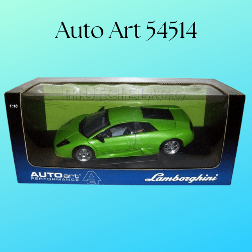 Auto Art 54514 Lamborghini Murciélago 2001 Metallic Green 1/43 Scale