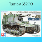 Tamiya 35200 German Sd.Kfz.124 Wespe 1/35 Scale