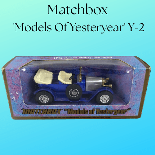 Matchbox Y-2 'Models Of Yesteryear' 1914 Prince Henry Vauxhall
