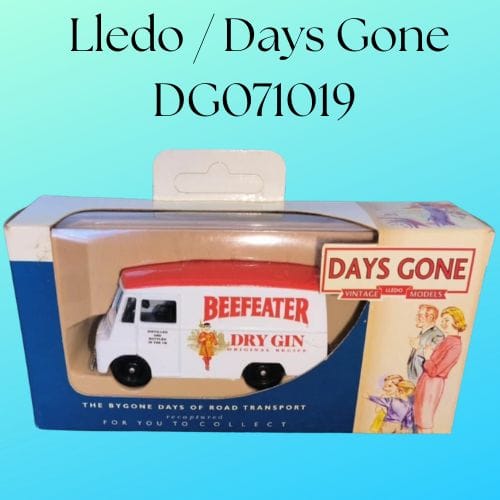 Lledo Days Gone DG071019 Morris LD Van Beefeater Dry Gin 1/76 Scale