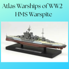 Atlas Warships of WW2 HMS Warspite