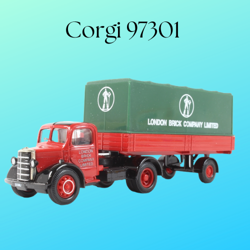 Corgi 97301 Bedford O Articulated Lorry London Brick Company 1/50 Scale