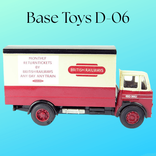 BT Models D-06 Leyland Beaver Twin Axle Box Van 1/76 Scale