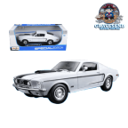 Maisto 31167W 1968 Ford Mustang GT Cobra Jet Special Edition 1/18 Scale