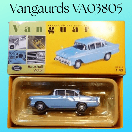 Vangaurds VA03805 Vauxhall Victor F Series Mk1 in Horizon Blue 1/43 Scale