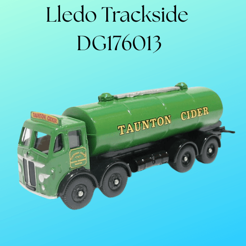 Lledo Trackside DG176013 Leyland 8 Wheel Tanker 'Taunton Cider 1/76 Scale