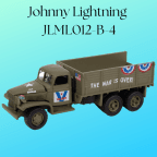 Johnny Lightning JLML012-B-4 GMC CCKW 6X6 Troop Carrier 1/64 Scale