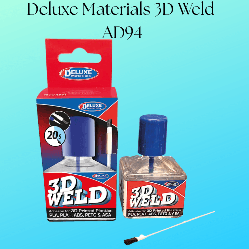 Deluxe Materials AD94 3D Weld Adhesive For 3D Printed Plastics