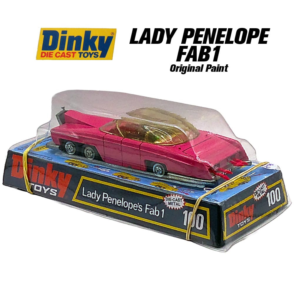 DINKY 100 Lady Penelope Fab 1 Original Paintwork - Image 3