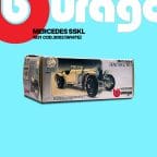 Burago 3002 Mercedes Benz SSKL 1931 White 1/18 Scale