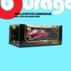 Burago 3001 Rolls-Royce Camarouge Red 1/18 Scale