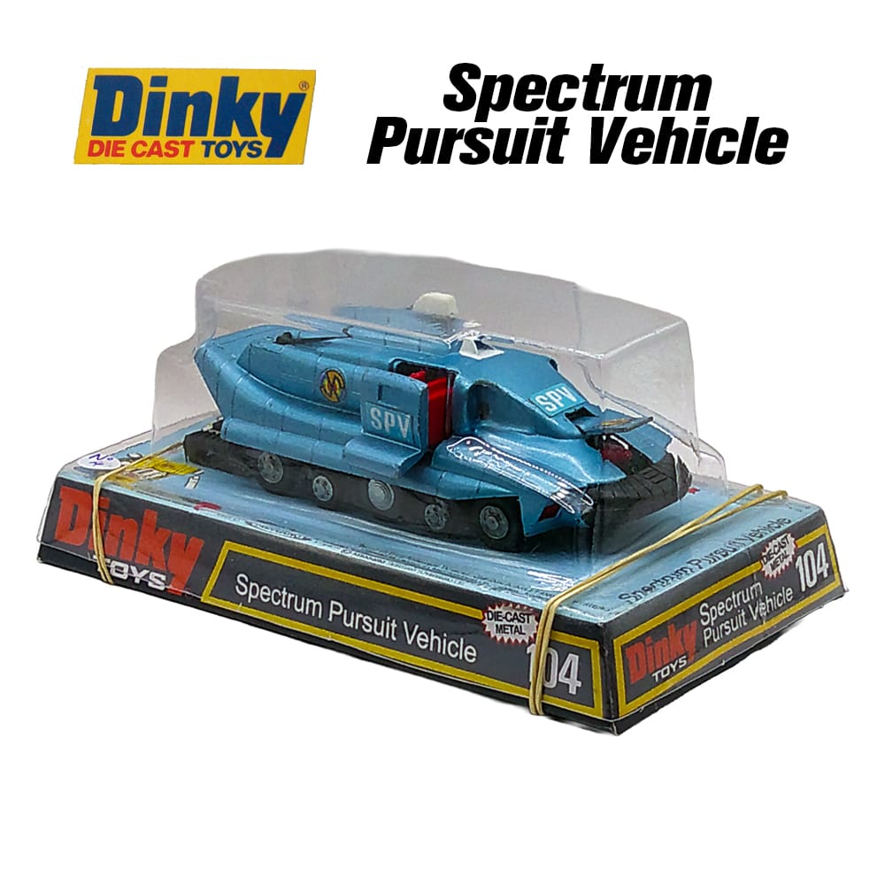 DINKY 104 Spectrum Pursuit Vehicle Black Base Original Paint