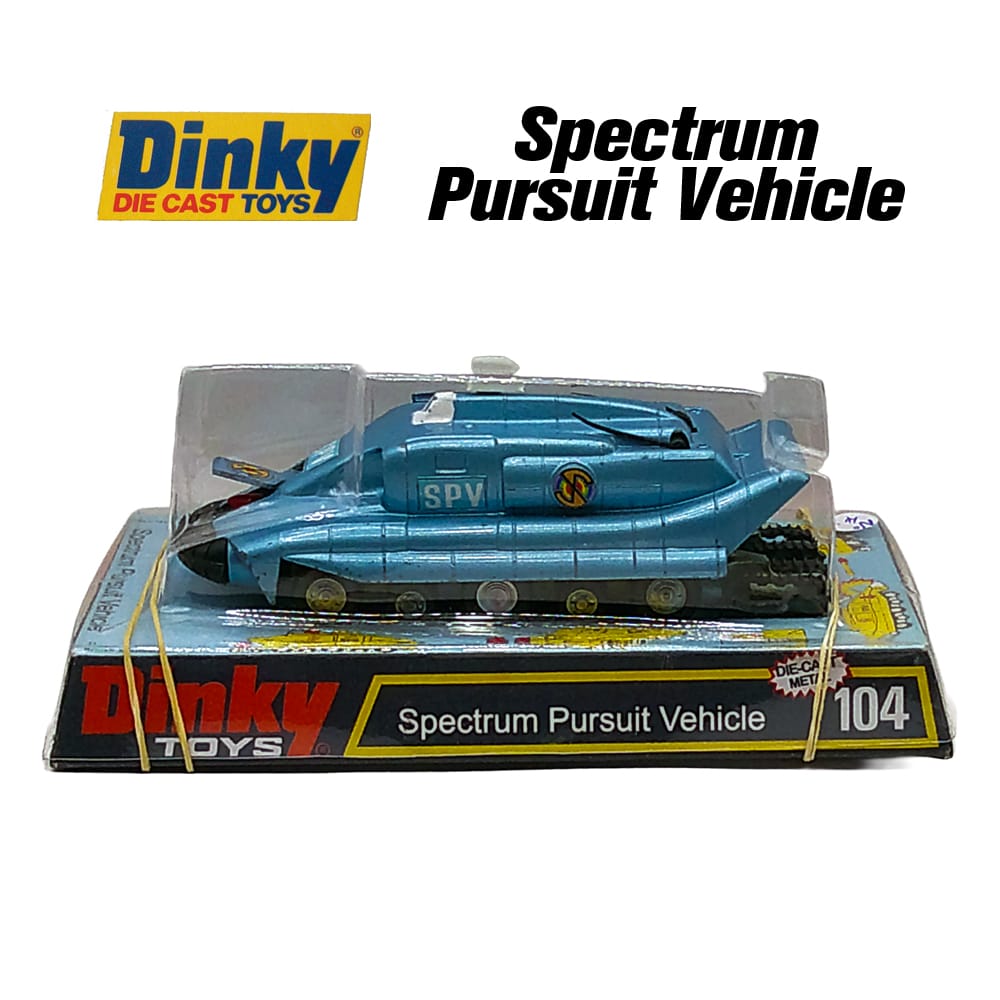 DINKY 104 Spectrum Pursuit Vehicle Black Base Original Paint - Image 3