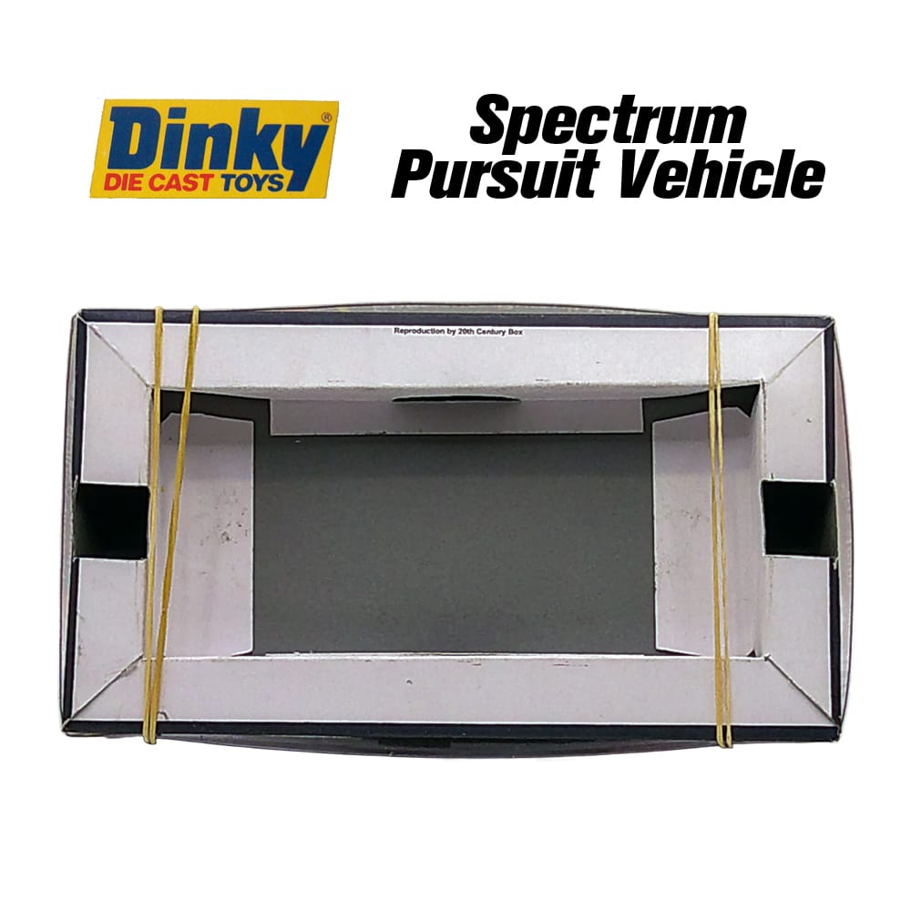 DINKY 104 Spectrum Pursuit Vehicle Black Base Original Paint - Image 6