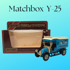 Matchbox Y-25 1910 Renault Type AG 'Models of Yesteryear' The Eagle Pencil Co. 1/38 Scale