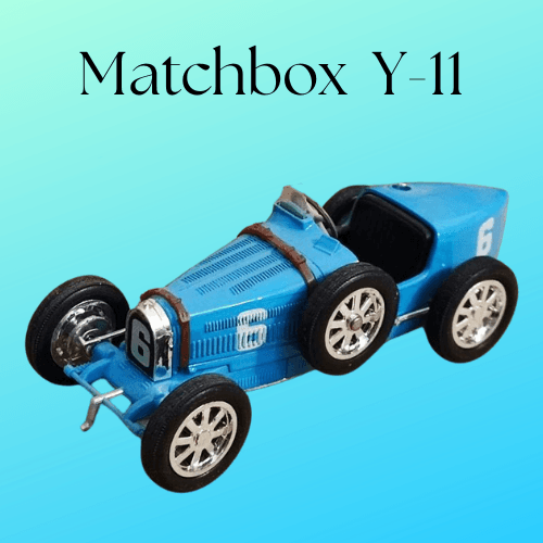 Matchbox Y-11 Bugatti Type 35 'Models of Yesteryear' 1/43 Scale