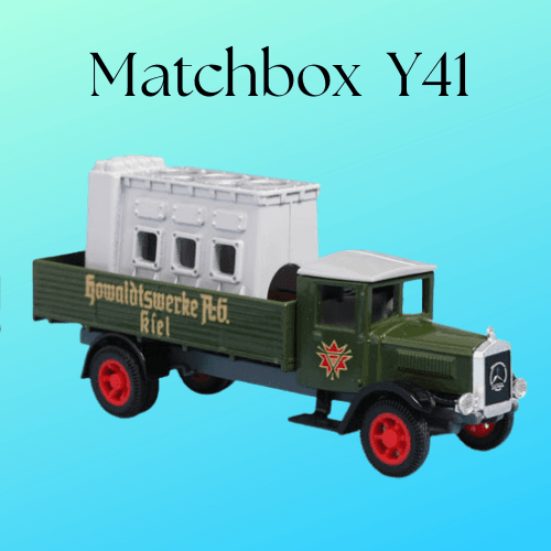 Matchbox Y41 1932 Mercedes-Benz L5 Lorry 'Models of Yesteryear' 1/69 Scale